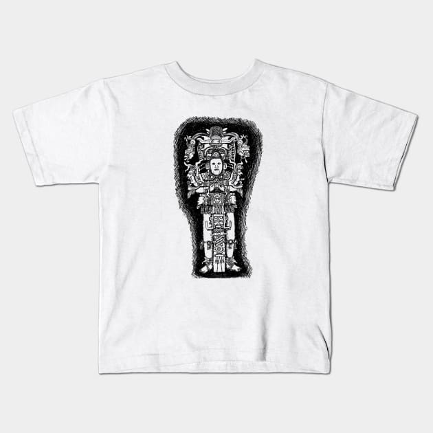 Maya King Smoke Shell Kids T-Shirt by Nawi